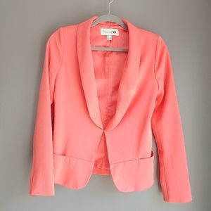 Coral blazer